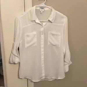 White Express Dress Shirt